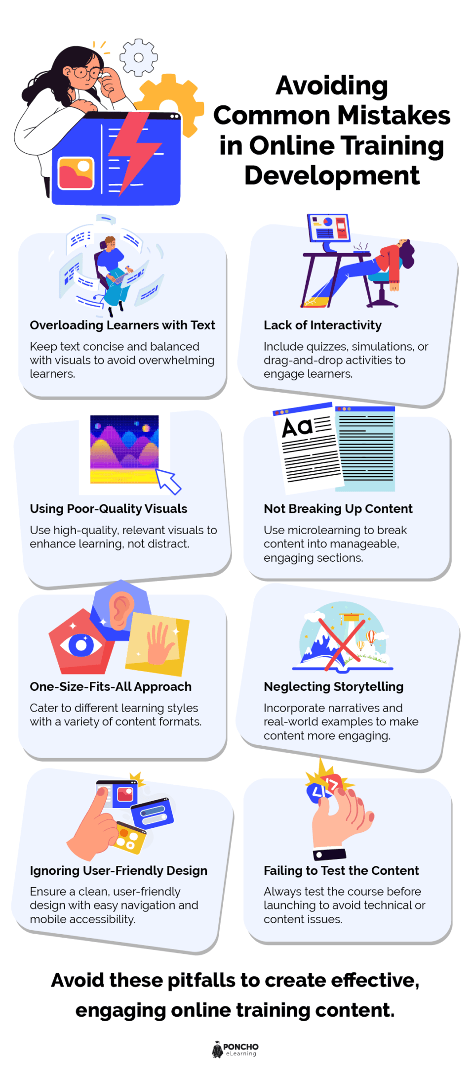 Common Mistakes To Avoid In Online Training Development